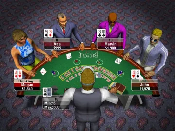 Bicycle Casino Includes Texas Hold em (USA) screen shot game playing